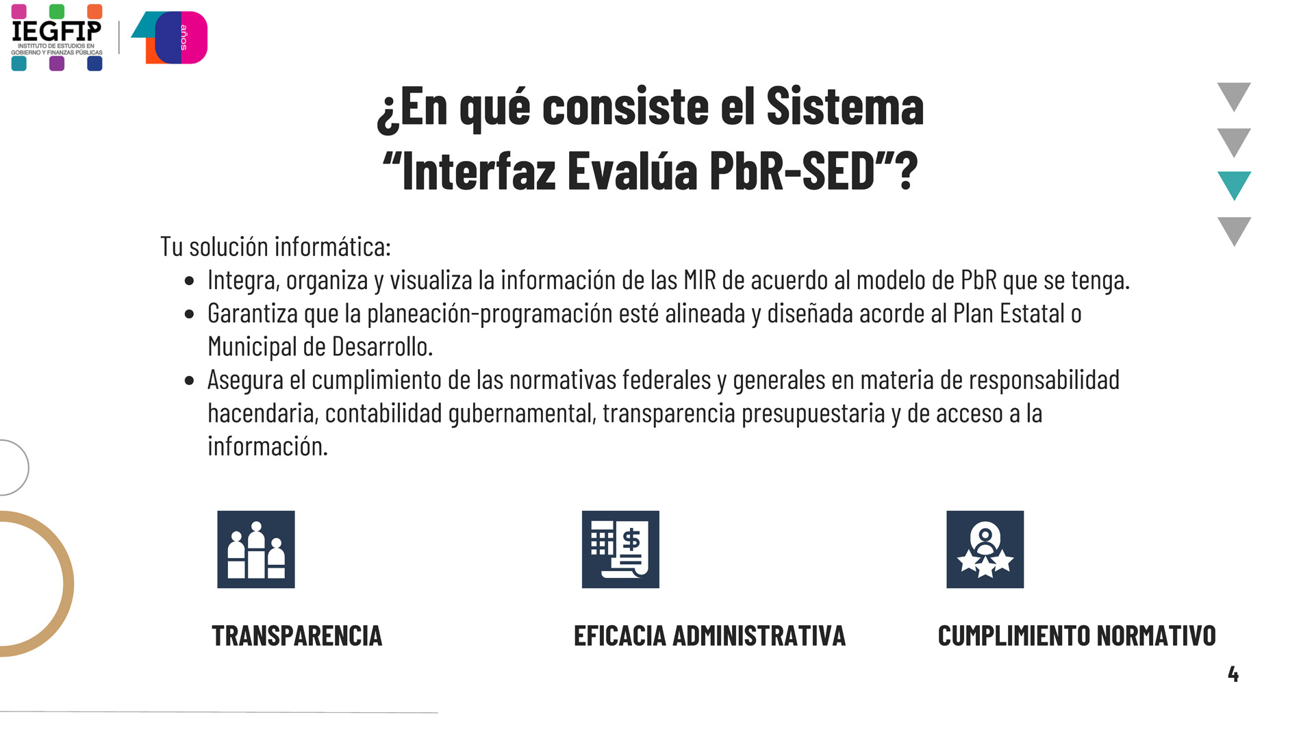 Evalúa PbR-SED 04